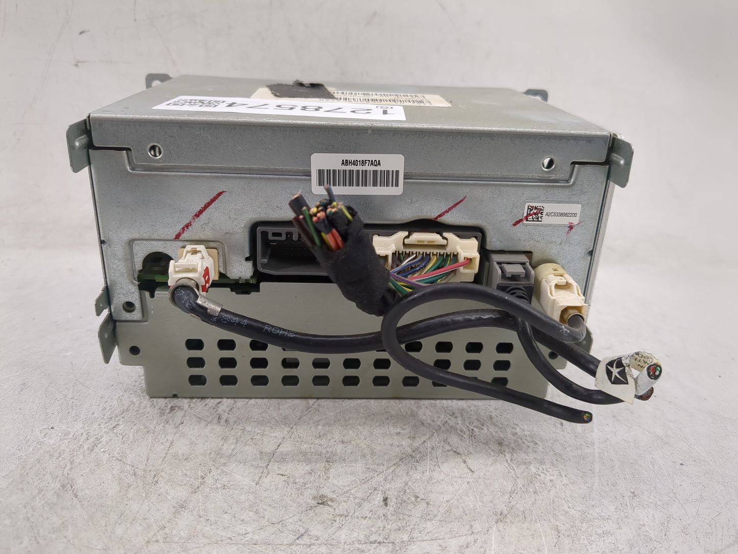 2013-2014 Dodge Charger Radio AM FM Cd Player Receiver Replacement P/N:P68209671AB Fits Fits 2013 2014 OEM Used Auto Parts -