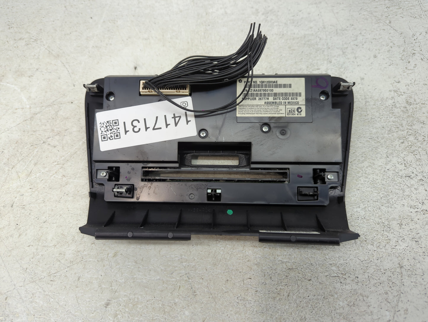 2011-2014 Dodge Charger Climate Control Module Temperature AC/Heater Replacement P/N:1QH12DX9AE Fits Fits 2011 2012 2013 201