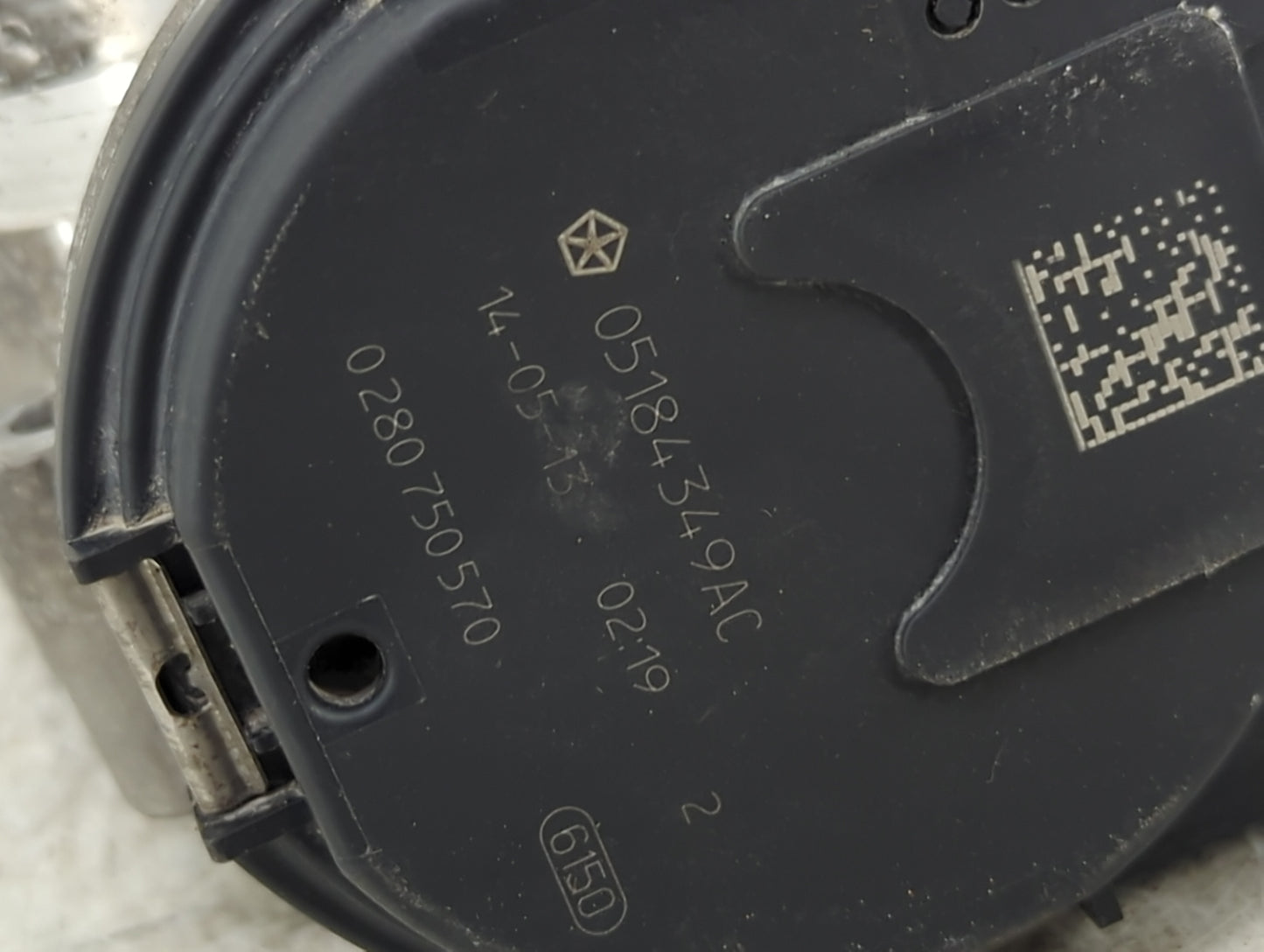 2011-2022 Dodge Charger Throttle Body P/N:05184349AC 0280750570 Fits OEM Used Auto Parts - Oemusedautoparts1.com