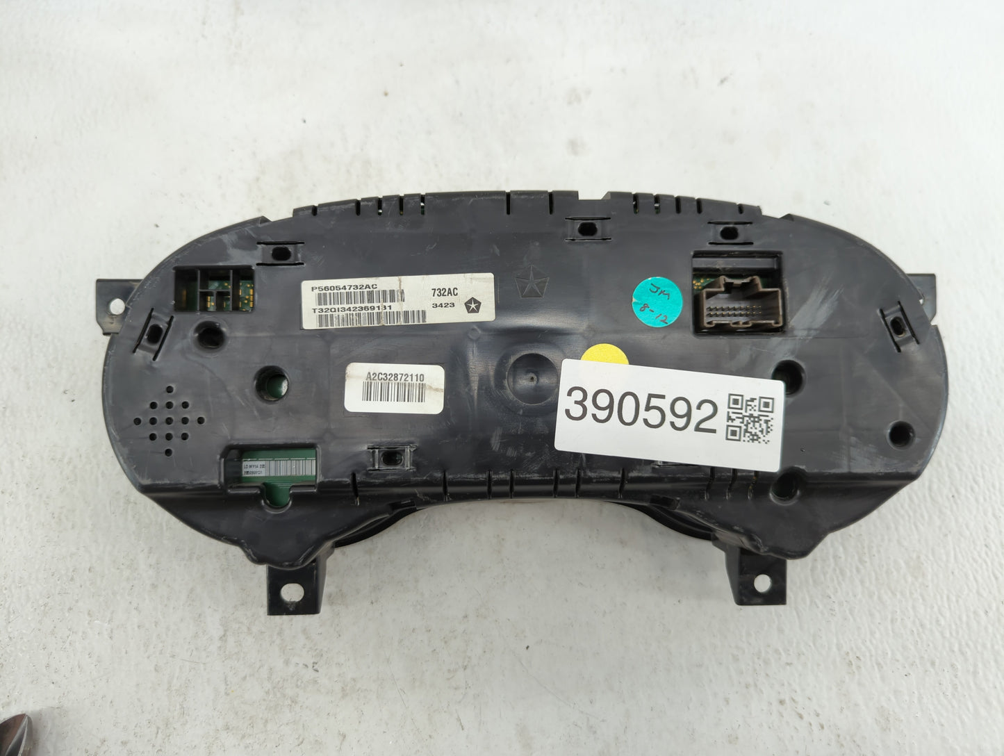2014 Dodge Charger Instrument Cluster Speedometer Gauges P/N:P56054732AB 56054732AC Fits OEM Used Auto Parts - Oemusedautopa