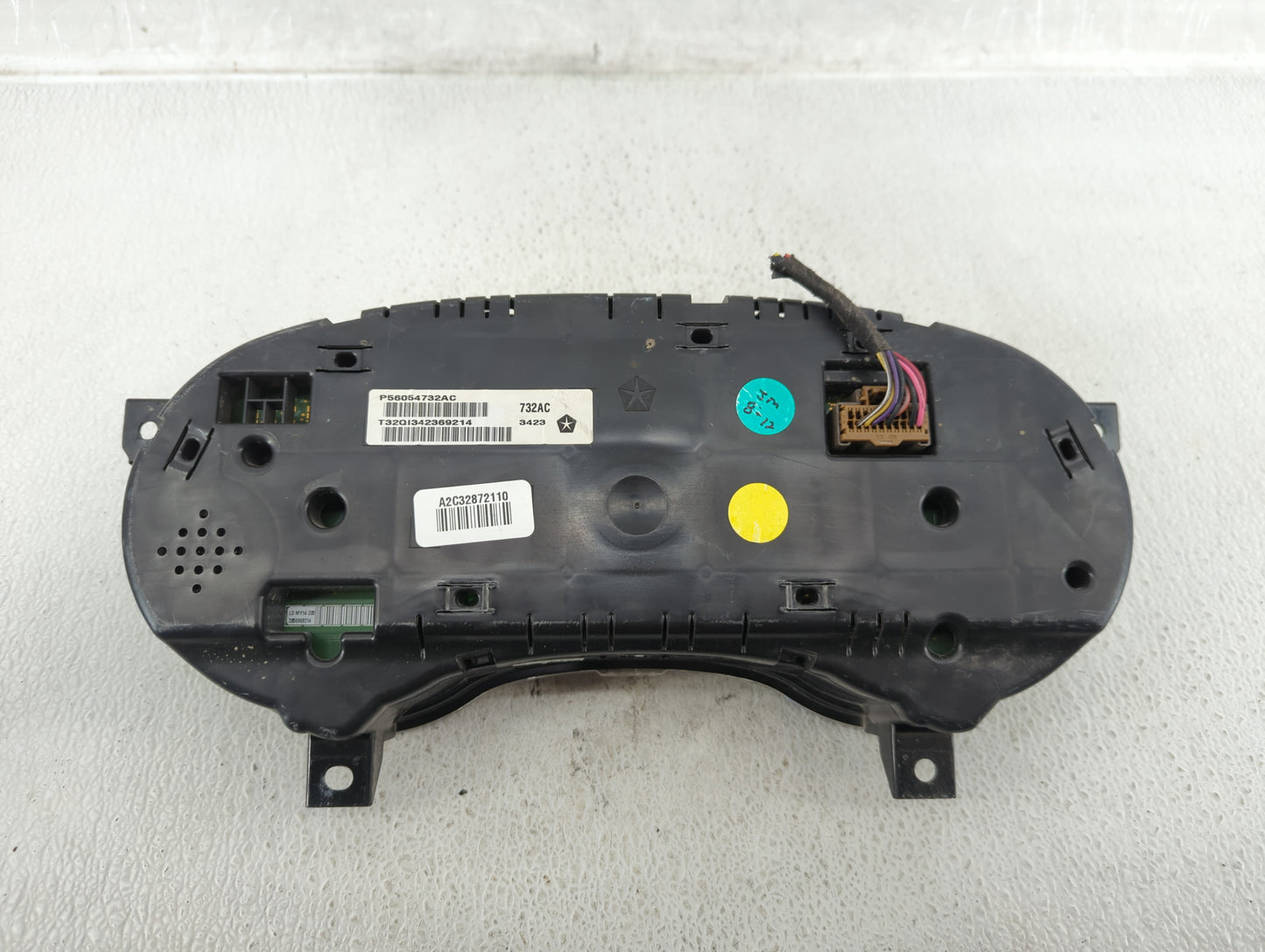 2014 Dodge Charger Instrument Cluster Speedometer Gauges P/N:P56054732AC Fits OEM Used Auto Parts - Oemusedautoparts1.com