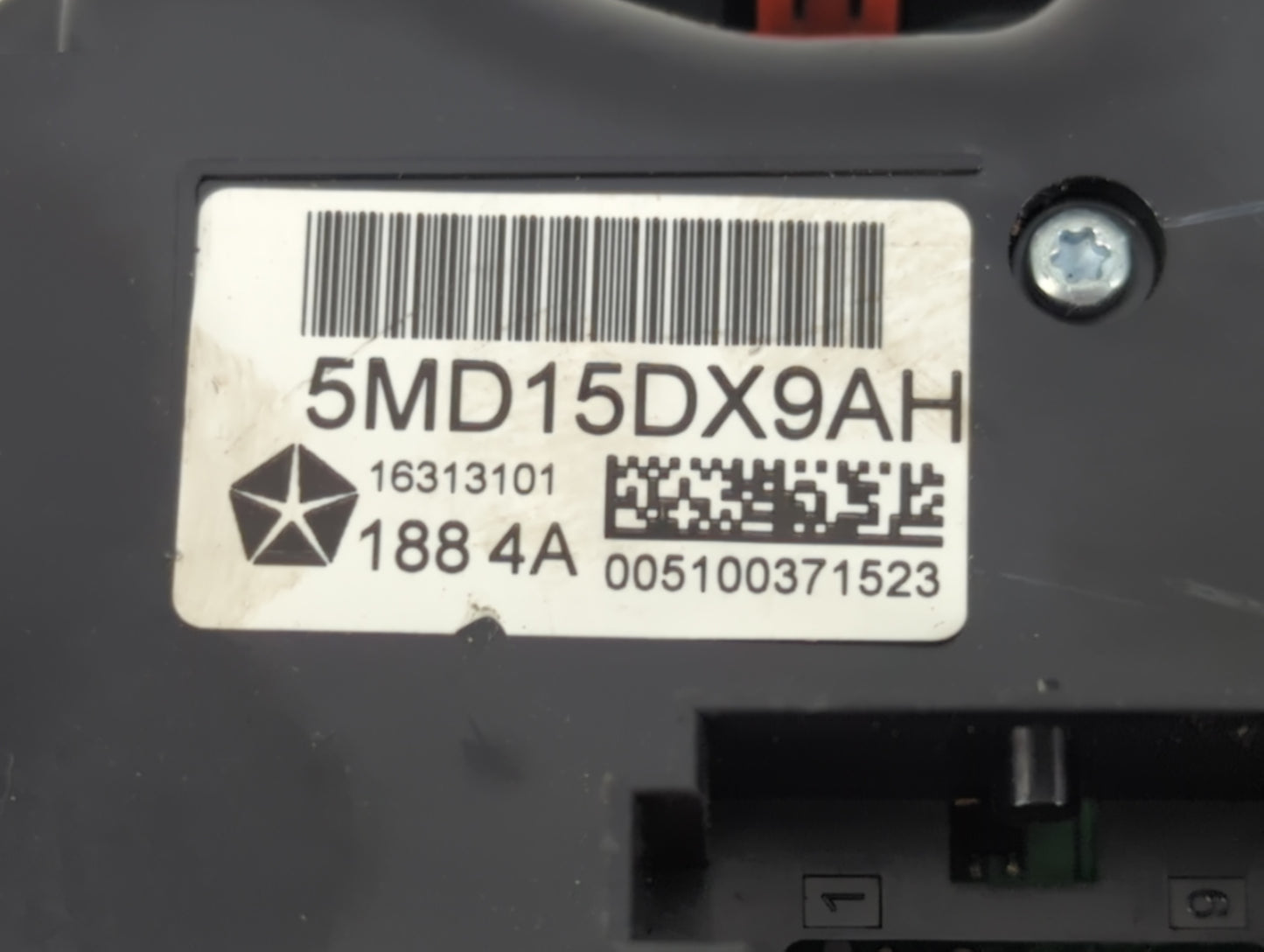 2013-2016 Dodge Dart Climate Control Module Temperature AC/Heater Replacement P/N:5MD15DX9AH Fits Fits 2013 2014 2015 2016 O