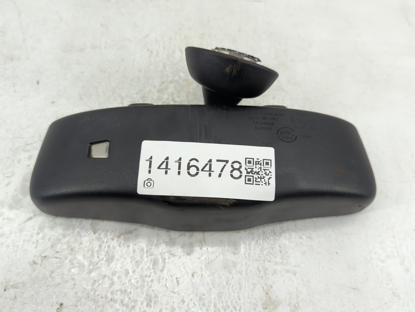 2013-2016 Dodge Dart Interior Rear View Mirror Replacement OEM P/N:57010495AB Fits Fits 2013 2014 2015 2016 OEM Used Auto Pa