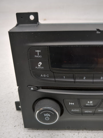 2013-2014 Dodge Dart Radio AM FM Cd Player Receiver Replacement P/N:04692356AH Fits Fits 2013 2014 OEM Used Auto Parts