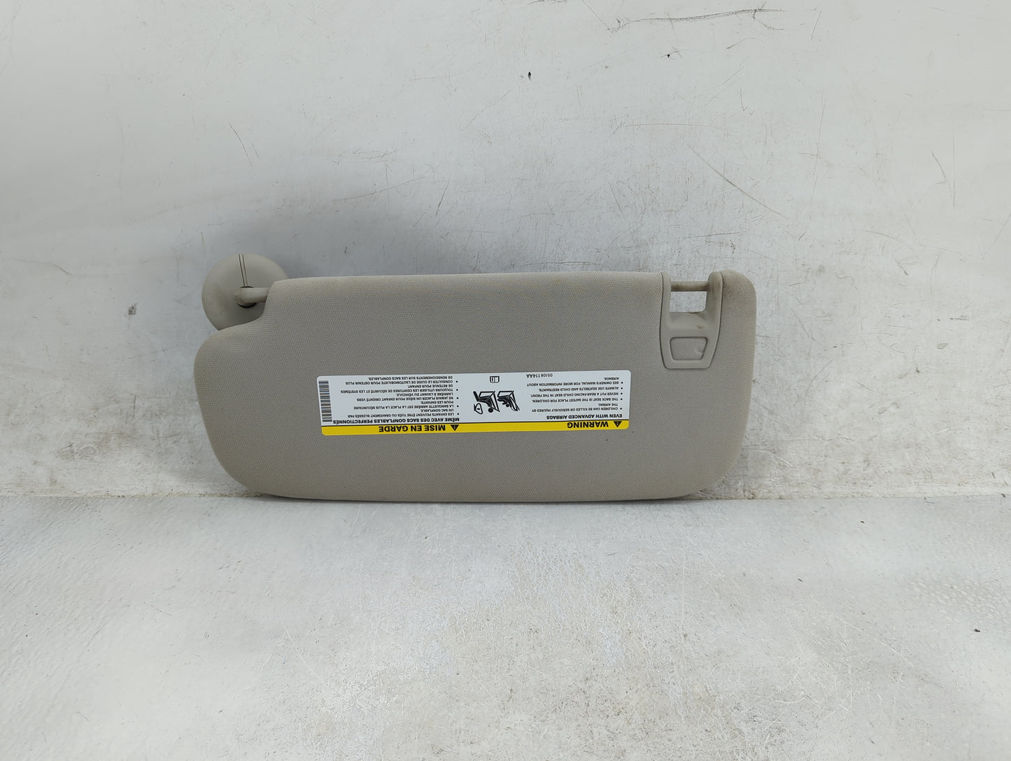 2011-2022 Dodge Durango Sun Visor Shade Replacement Passenger Right Mirror Fits OEM Used Auto Parts - Oemusedautoparts1.com