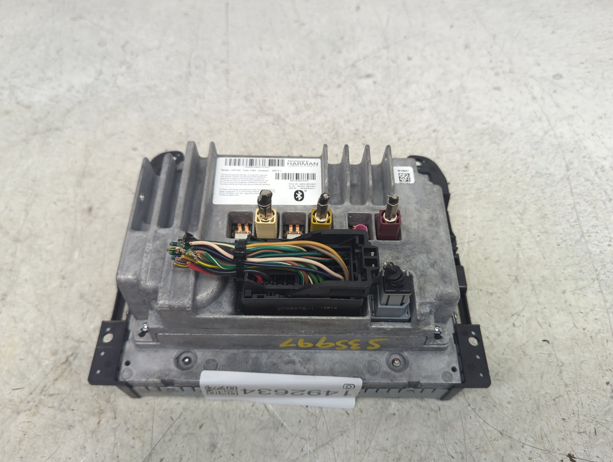 2014 Dodge Durango Information Radio Display Screen 1492634 - Oemusedautoparts1.com