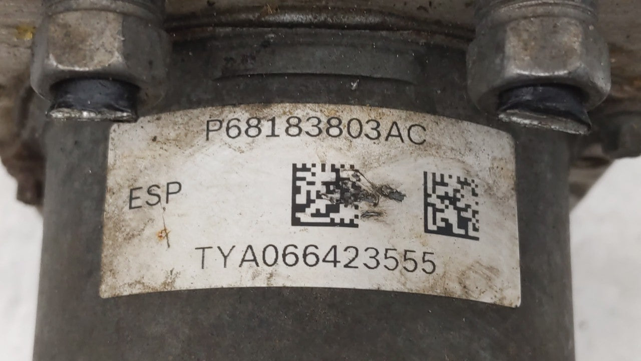 2014 Dodge Grand Caravan ABS Pump Control Module Replacement P/N:P68183803AC Fits OEM Used Auto Parts - Oemusedautoparts1.co