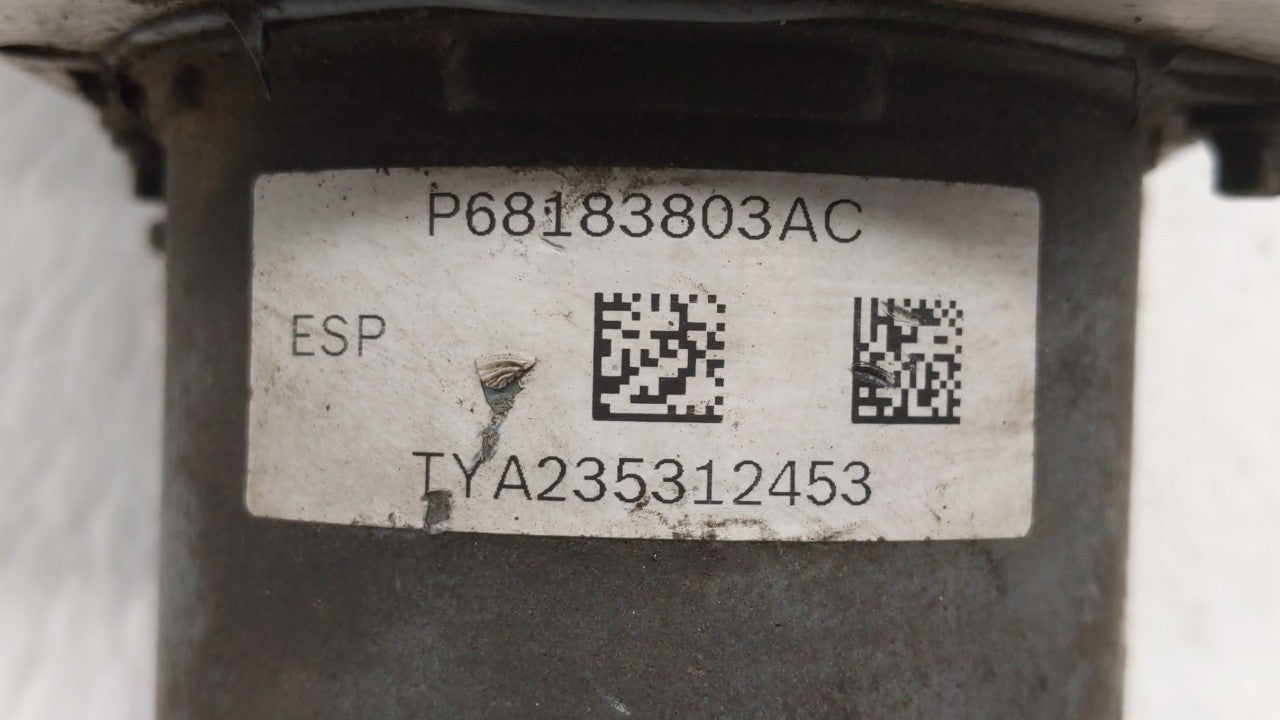 2014 Dodge Grand Caravan ABS Pump Control Module Replacement P/N:P68183803AC Fits OEM Used Auto Parts - Oemusedautoparts1.co