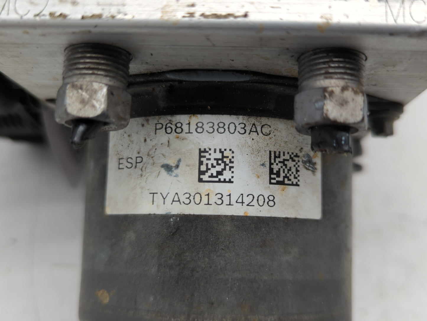 2014 Dodge Grand Caravan ABS Pump Control Module Replacement P/N:P68183803AC Fits OEM Used Auto Parts - Oemusedautoparts1.co