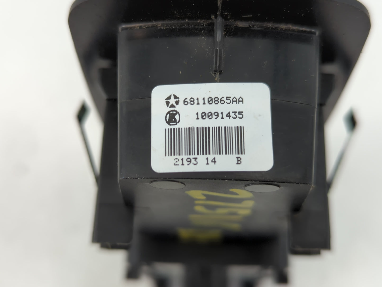 2012-2020 Dodge Grand Caravan Master Power Window Switch Replacement Driver Side Left P/N:68110865AA Fits OEM Used Auto Part