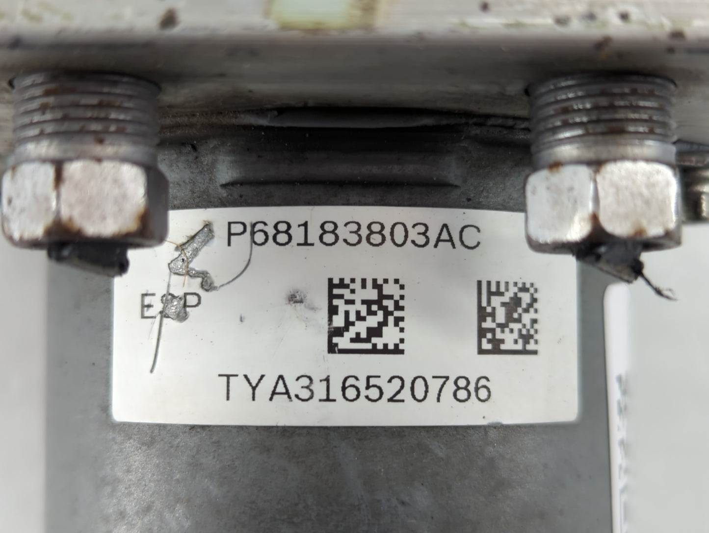 2014 Dodge Grand Caravan ABS Pump Control Module Replacement Fits OEM Used Auto Parts - Oemusedautoparts1.com