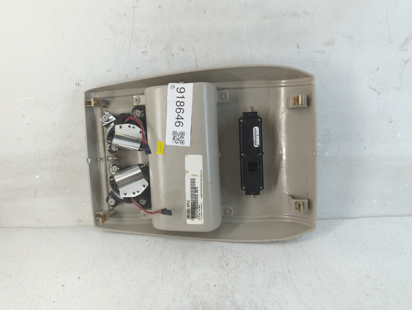 2014 Dodge Grand Caravan Overhead Roof Console - Oemusedautoparts1.com