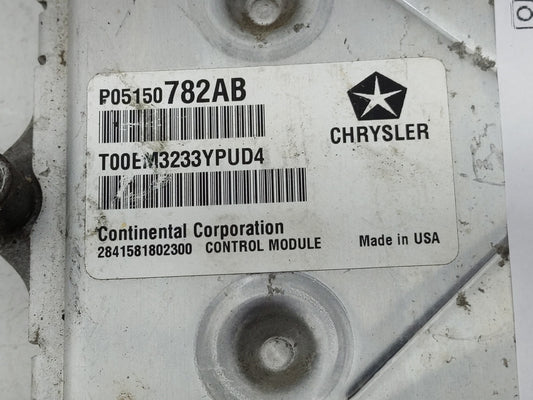 2014 Dodge Journey PCM Engine Control Computer ECU ECM PCU OEM P/N:P05150782AB Fits OEM Used Auto Parts