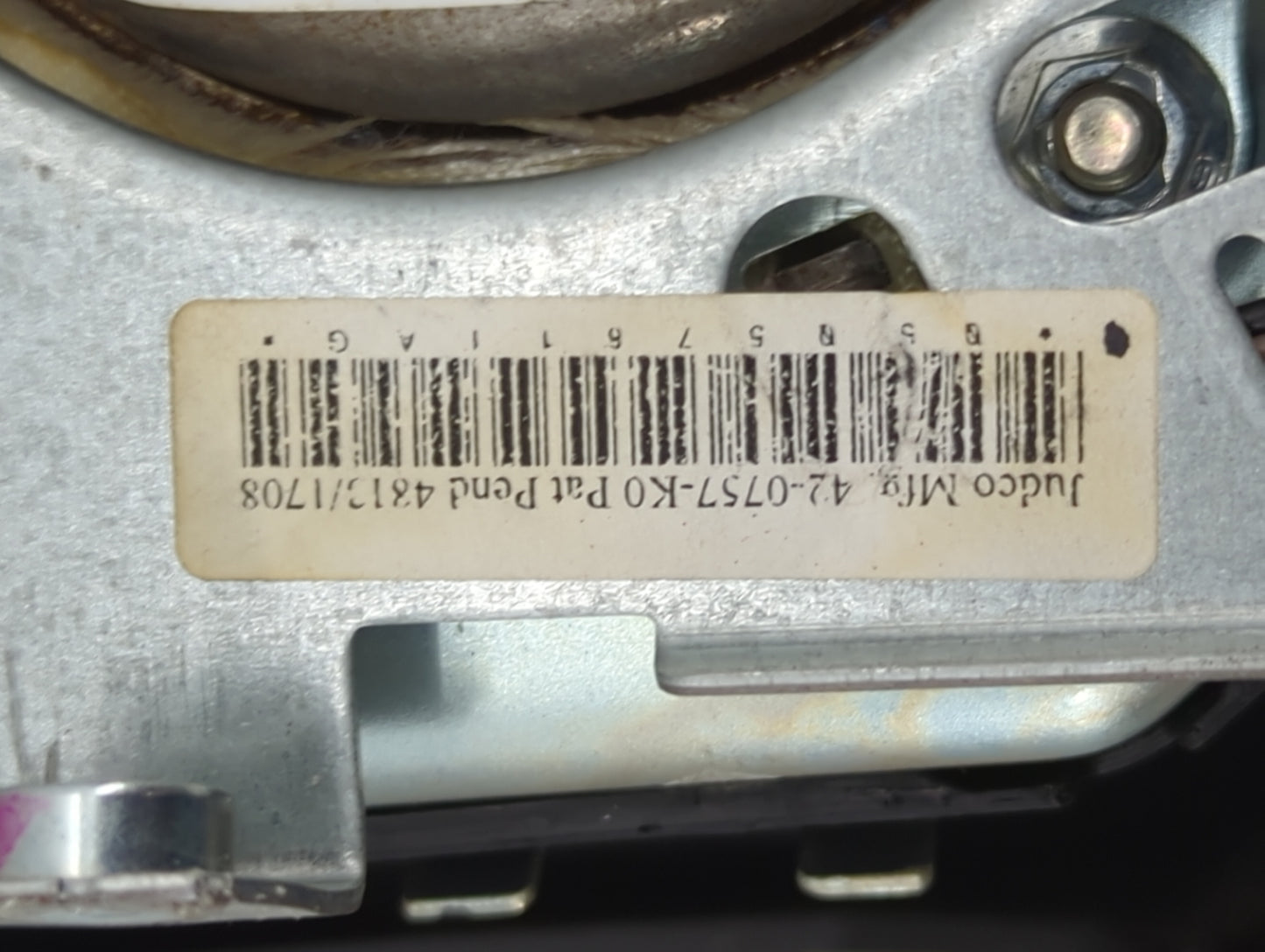 2014 Dodge Journey Air Bag Driver Left Steering Wheel Mounted P/N:P1SL29DX9AD THESL3513S0909, 42-0757-K0 Fits OEM Used Auto