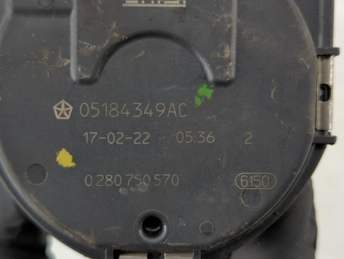 2011-2019 Dodge Journey Throttle Body P/N:05184349AC Fits Fits 2011 2012 2013 2014 2015 2016 2017 2018 2019 2020 2021 2022 O