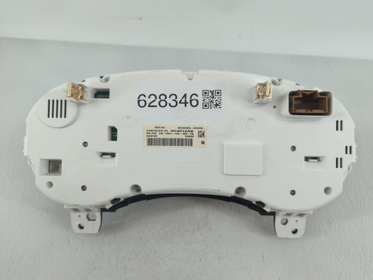 2014 Dodge Journey Instrument Cluster Speedometer Gauges P/N:P56054812AB Fits OEM Used Auto Parts - Oemusedautoparts1.com