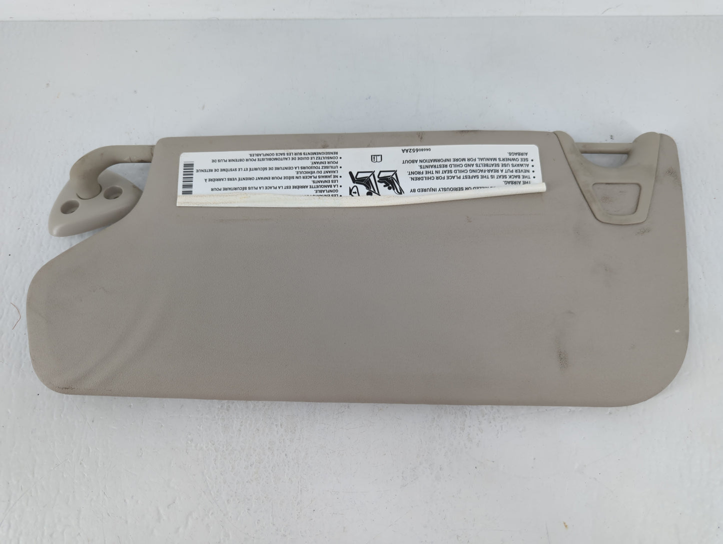 2014 Dodge Journey Sun Visor Shade Replacement Passenger Right Mirror Fits OEM Used Auto Parts - Oemusedautoparts1.com