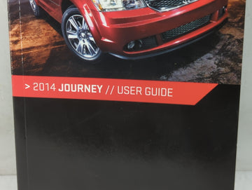 2014 Dodge Journey Owners Manual Book Guide P/N:14JC49-926-AA OEM Used Auto Parts