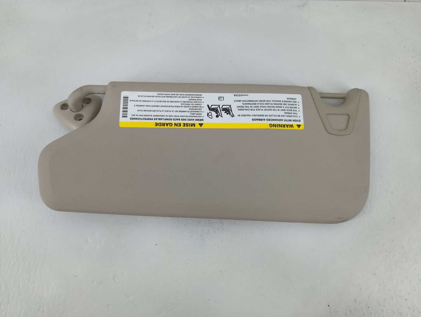 2014 Dodge Journey Sun Visor Shade Replacement Passenger Right Mirror Fits OEM Used Auto Parts - Oemusedautoparts1.com