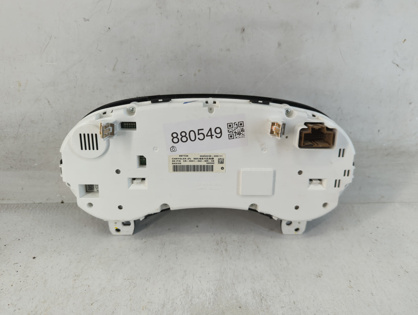 2014 Dodge Journey Instrument Cluster Speedometer Gauges P/N:56054812AB Fits OEM Used Auto Parts - Oemusedautoparts1.com