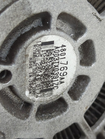 2014 Dodge Ram 1500 Alternator Replacement Generator Charging Assembly Engine OEM P/N:4801769AA Fits OEM Used Auto Parts