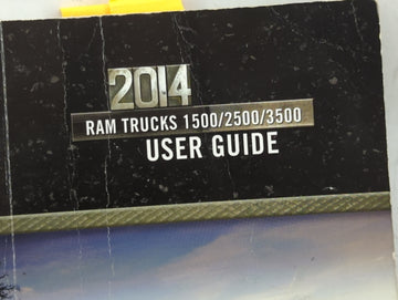 2014 Dodge Ram 1500 Owners Manual Book Guide P/N:14D241-926-AA OEM Used Auto Parts
