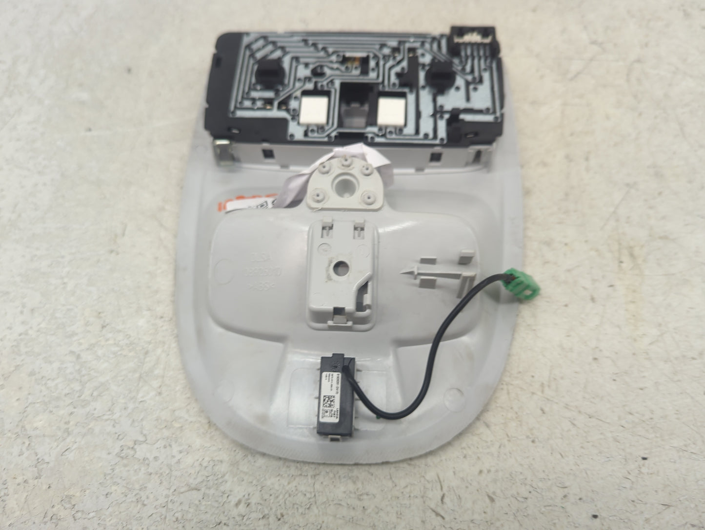 2014 Fiat 500 Overhead Roof Console Interior Dome Light Light Gray - Oemusedautoparts1.com