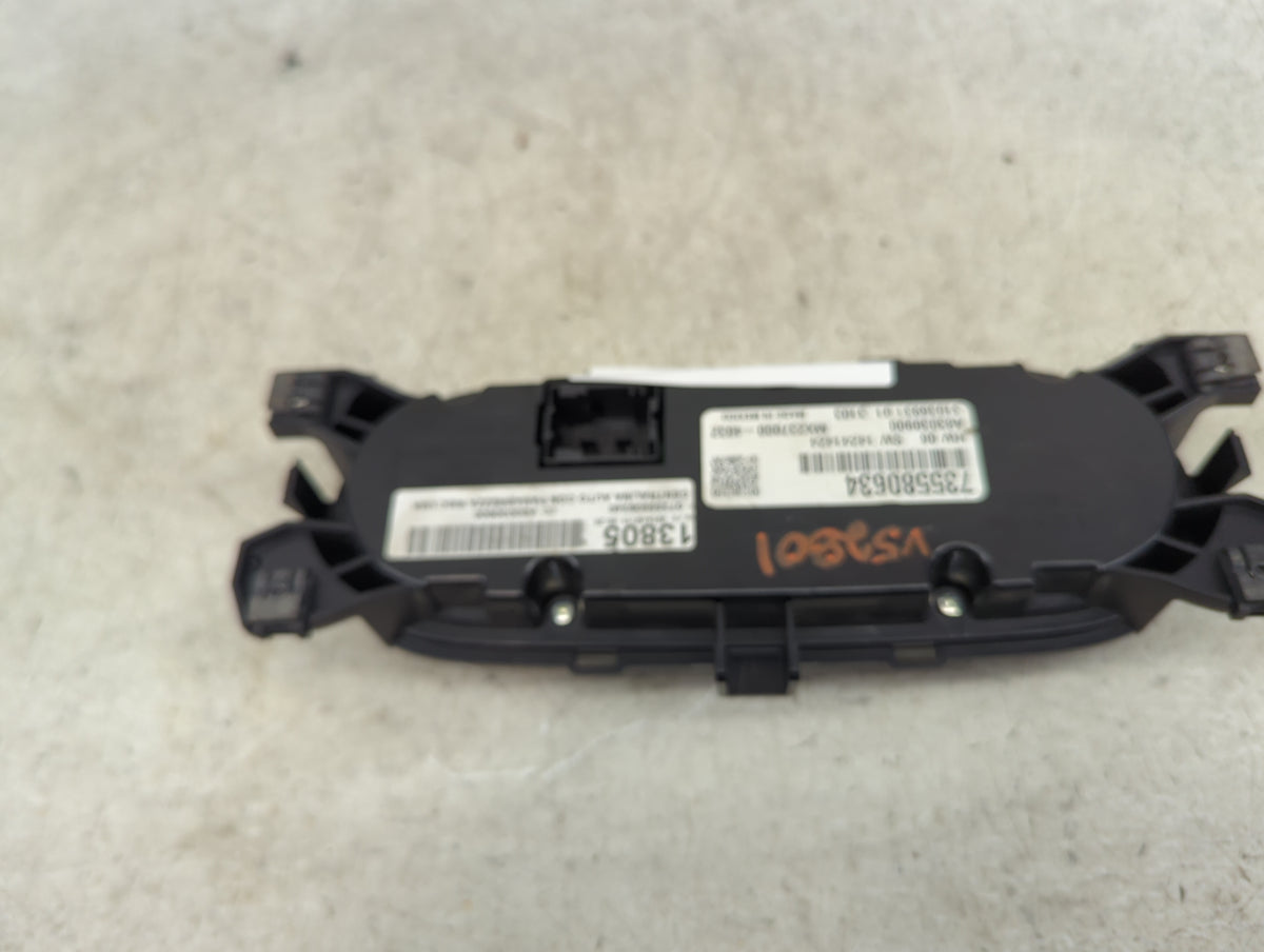 2014-2017 Fiat 500 Climate Control Module Temperature AC/Heater Replacement P/N:07355806340 A83030900 Fits OEM Used Auto Par