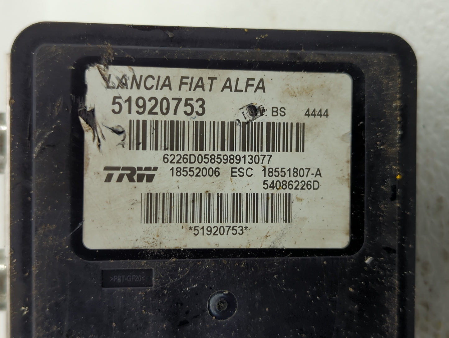 2014 Fiat 500 ABS Pump Control Module Replacement P/N:51920753 51973614 Fits OEM Used Auto Parts - Oemusedautoparts1.com