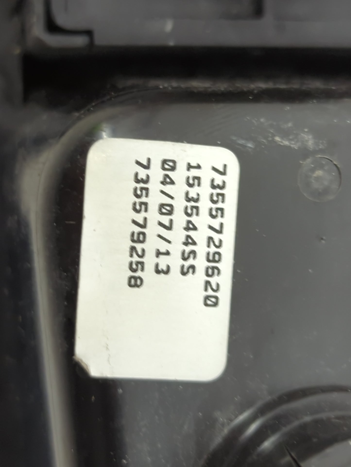 2014 Fiat 500l Master Power Window Switch Replacement Driver Side Left P/N:735572962O 1535445S, 735579258 Fits OEM Used Auto