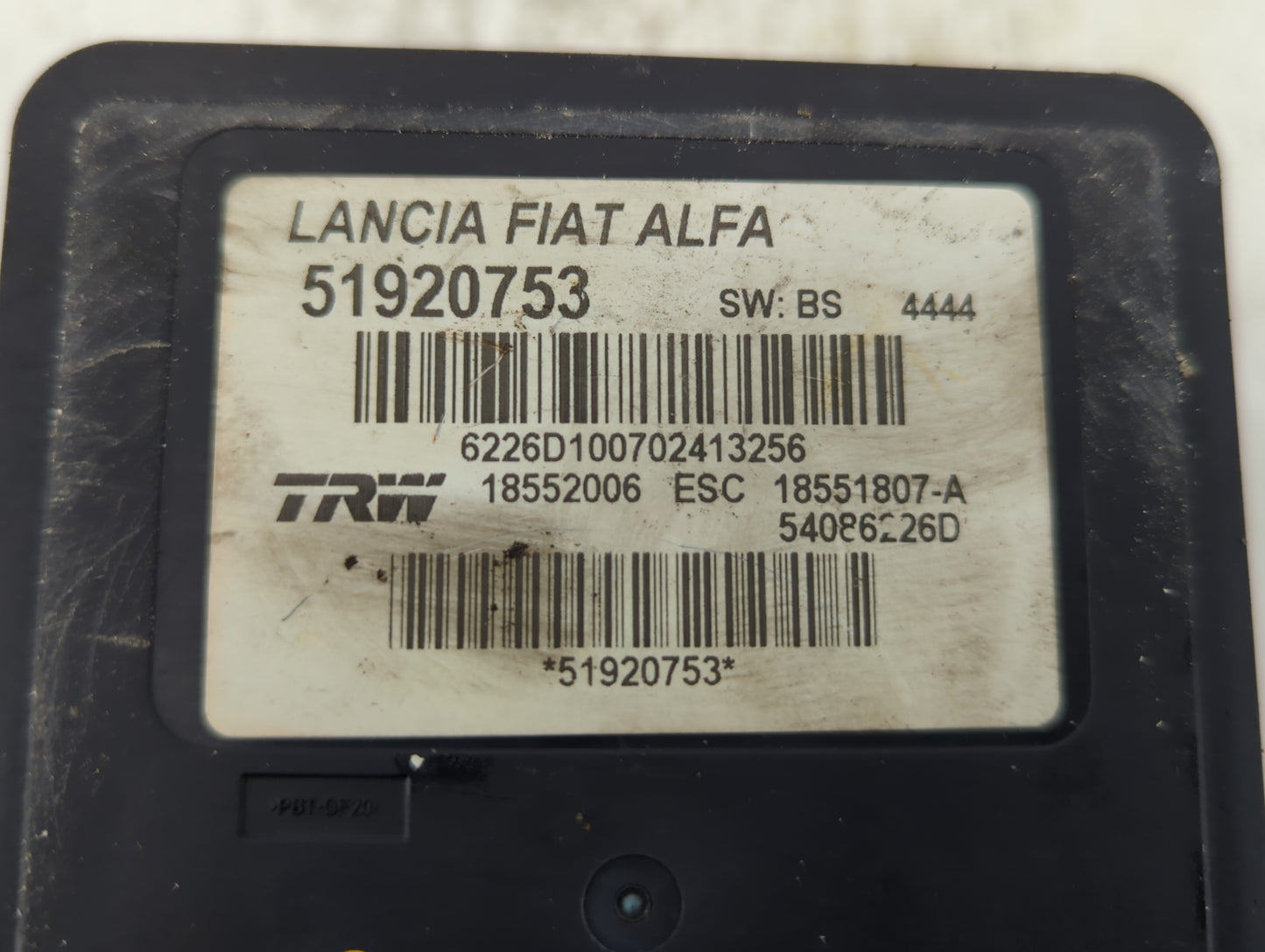 2014 Fiat 500l Anti-Lock Brake ABS Pump Module Actuator OEM P/N:51920753 51973614 Fits Fits 2015 2016 2017 OEM Used Auto Par