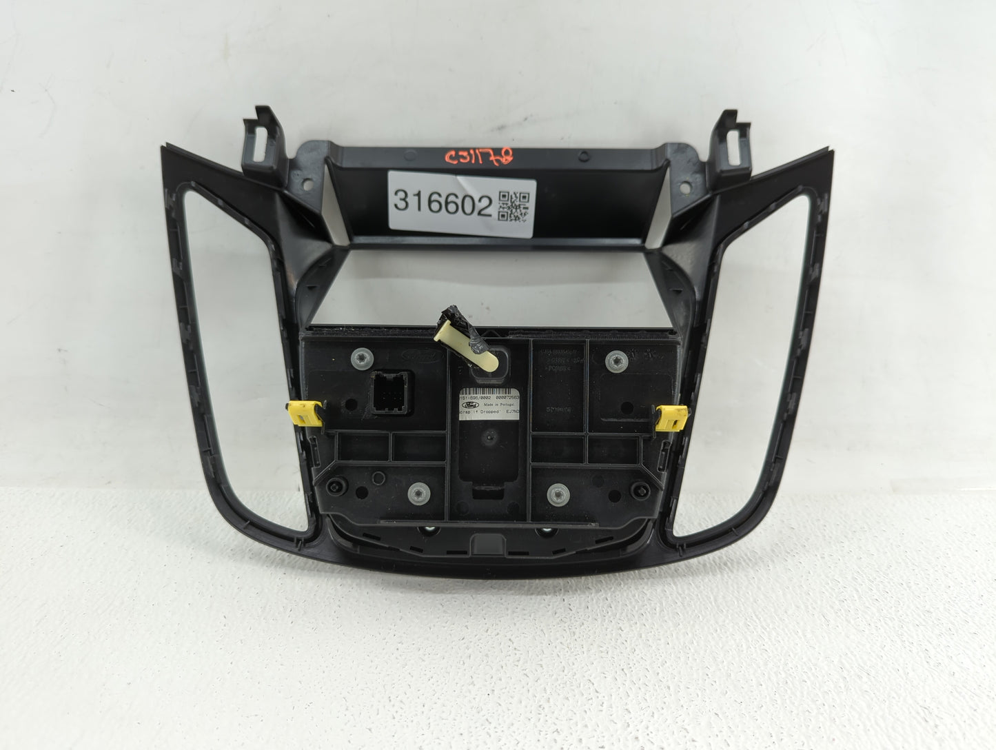 2014 Ford C-Max Climate Control Module Temperature AC/Heater Replacement P/N:151-696 Fits OEM Used Auto Parts - Oemusedautop