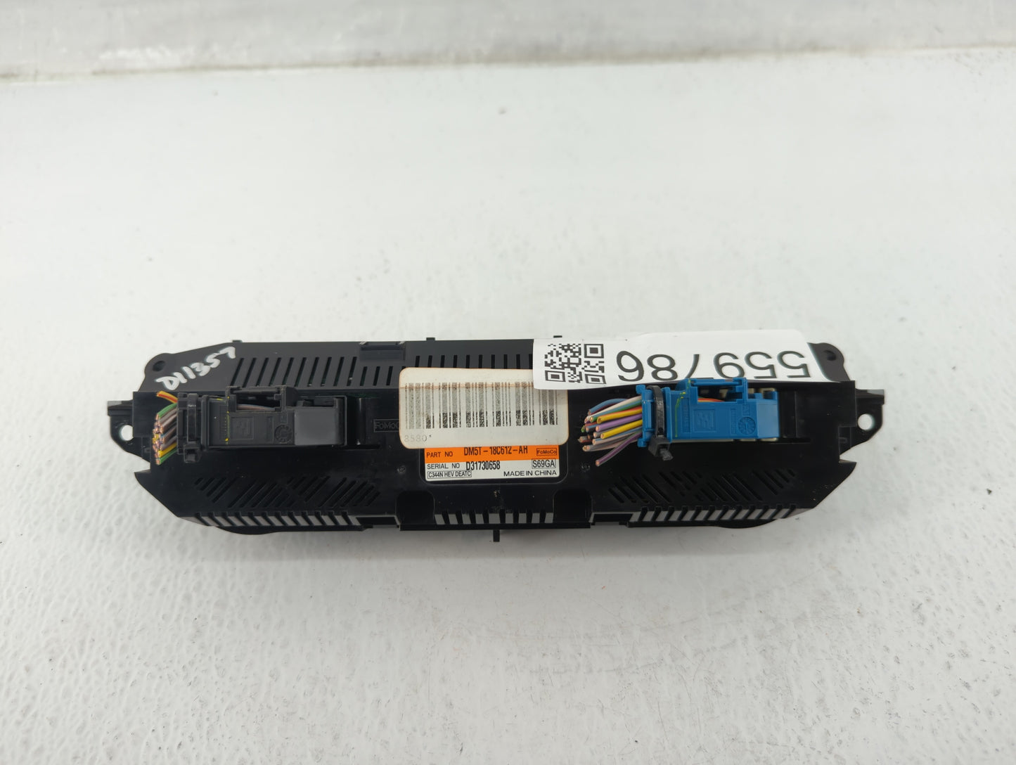 2013-2016 Ford C-Max Climate Control Module Temperature AC/Heater Replacement P/N:DM5T-18C612-AH Fits Fits 2013 2014 2015 20