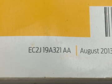2014 Ford E-Series Owners Manual Book Guide P/N:EC2J19A321AA OEM Used Auto Parts