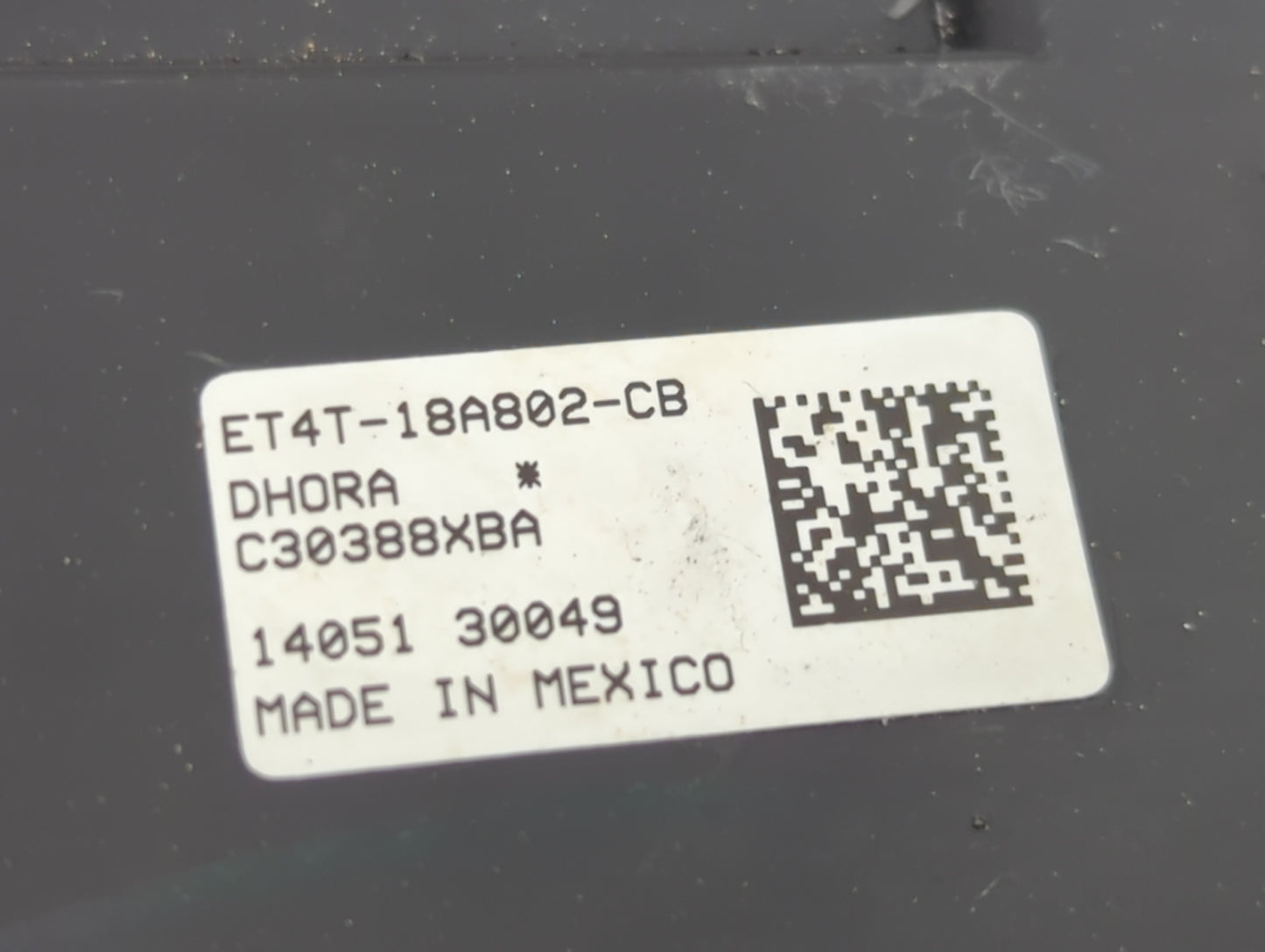 2014-2014 Ford Edge Radio Control Panel 1468974 - Oemusedautoparts1.com