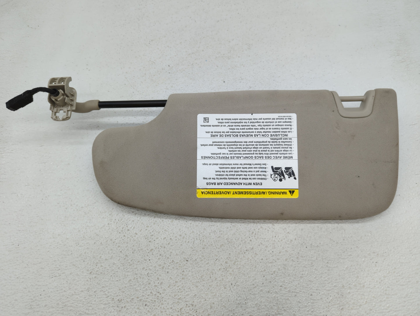 2011-2014 Ford Edge Sun Visor Shade Replacement Passenger Right Mirror Fits Fits 2011 2012 2013 2014 2015 OEM Used Auto Part