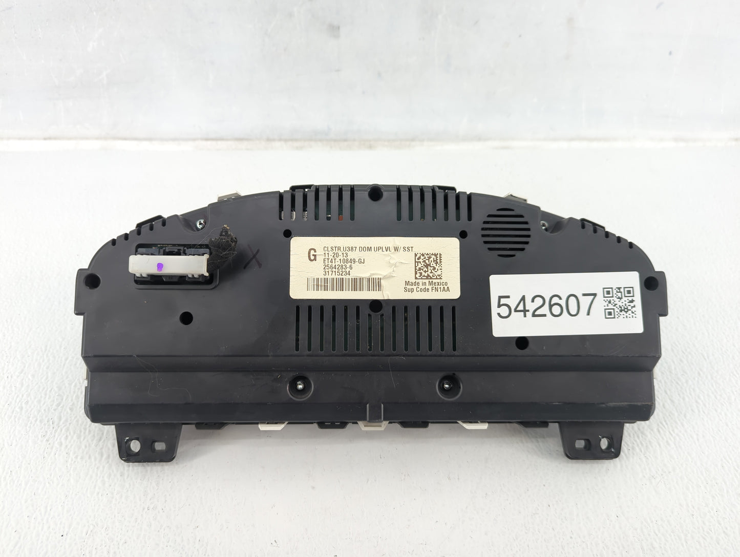2014 Ford Edge Instrument Cluster Speedometer Gauges P/N:ET4T-10849-GJ ET4T-10849-GL Fits OEM Used Auto Parts - Oemusedautop