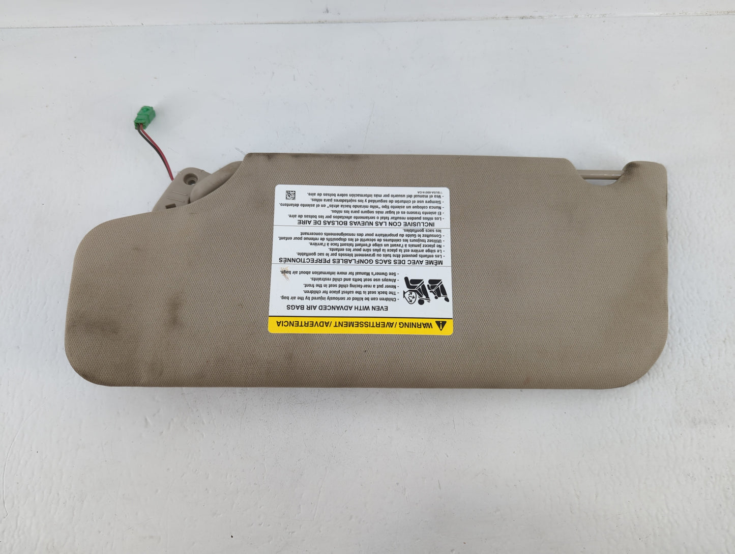 2011-2014 Ford Edge Sun Visor Shade Replacement Passenger Right Mirror Fits Fits 2011 2012 2013 2014 2015 OEM Used Auto Part