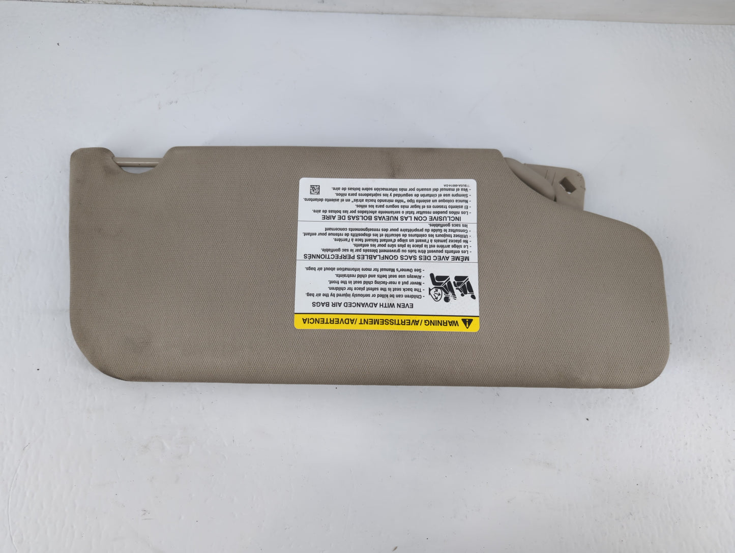 2011-2014 Ford Edge Sun Visor Shade Replacement Driver Left Mirror Fits Fits 2011 2012 2013 2014 OEM Used Auto Parts - Oemus