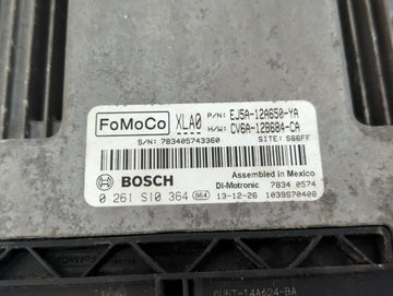 2013-2016 Ford Escape PCM Engine Control Computer ECU ECM PCU OEM P/N:CV6A-12B684-CA EJ5A-12A650-YA Fits Fits 2013 2014 2015 2016 OEM Used Auto Parts