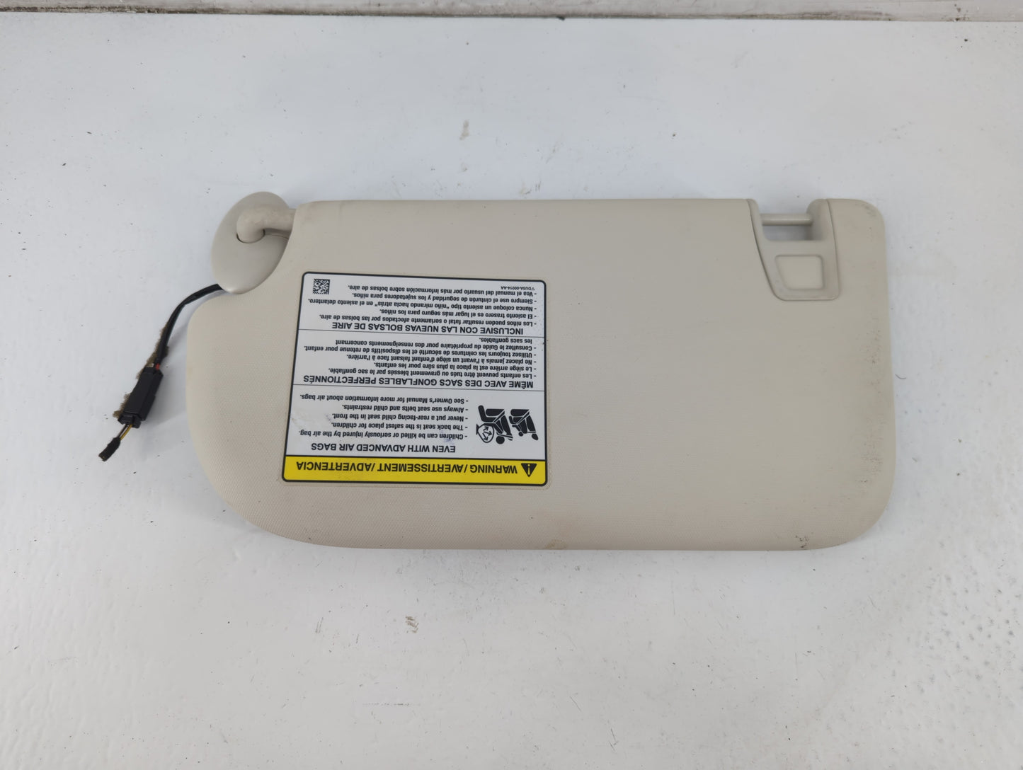 2013-2019 Ford Escape Sun Visor Shade Replacement Passenger Right Mirror Fits Fits 2013 2014 2015 2016 2017 2018 2019 OEM Us