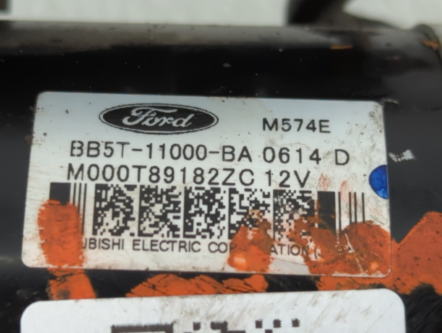 2013-2017 Ford Escape Car Starter Motor Solenoid OEM P/N:M000T89182ZC BB5T-11000-BA Fits OEM Used Auto Parts - Oemusedautopa