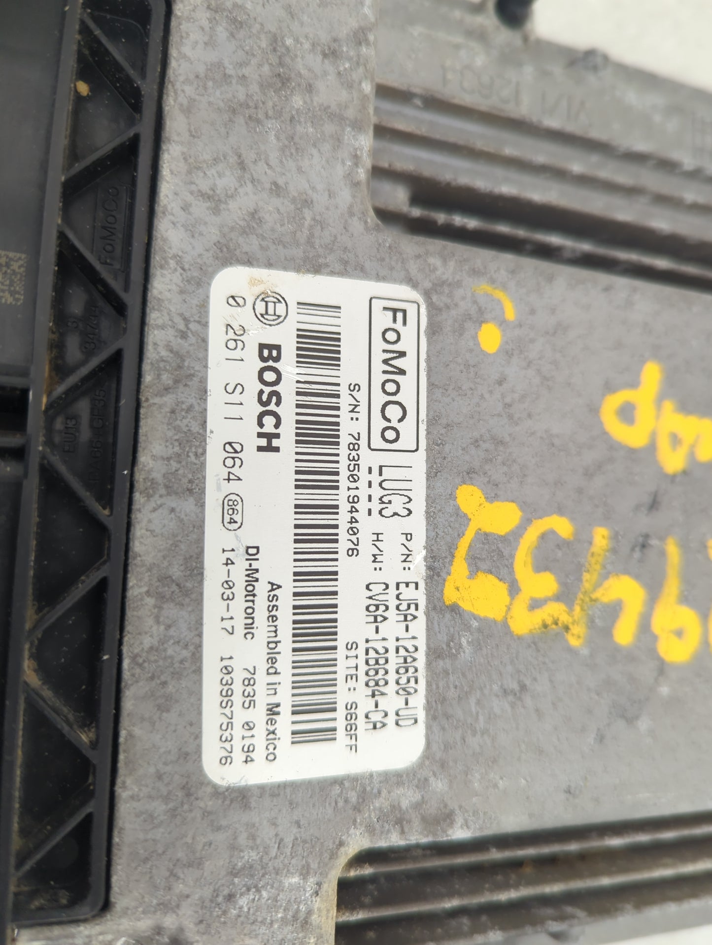 2013-2016 Ford Escape PCM Engine Control Computer ECU ECM PCU OEM Fits Fits 2013 2014 2015 2016 OEM Used Auto Parts - Oemuse