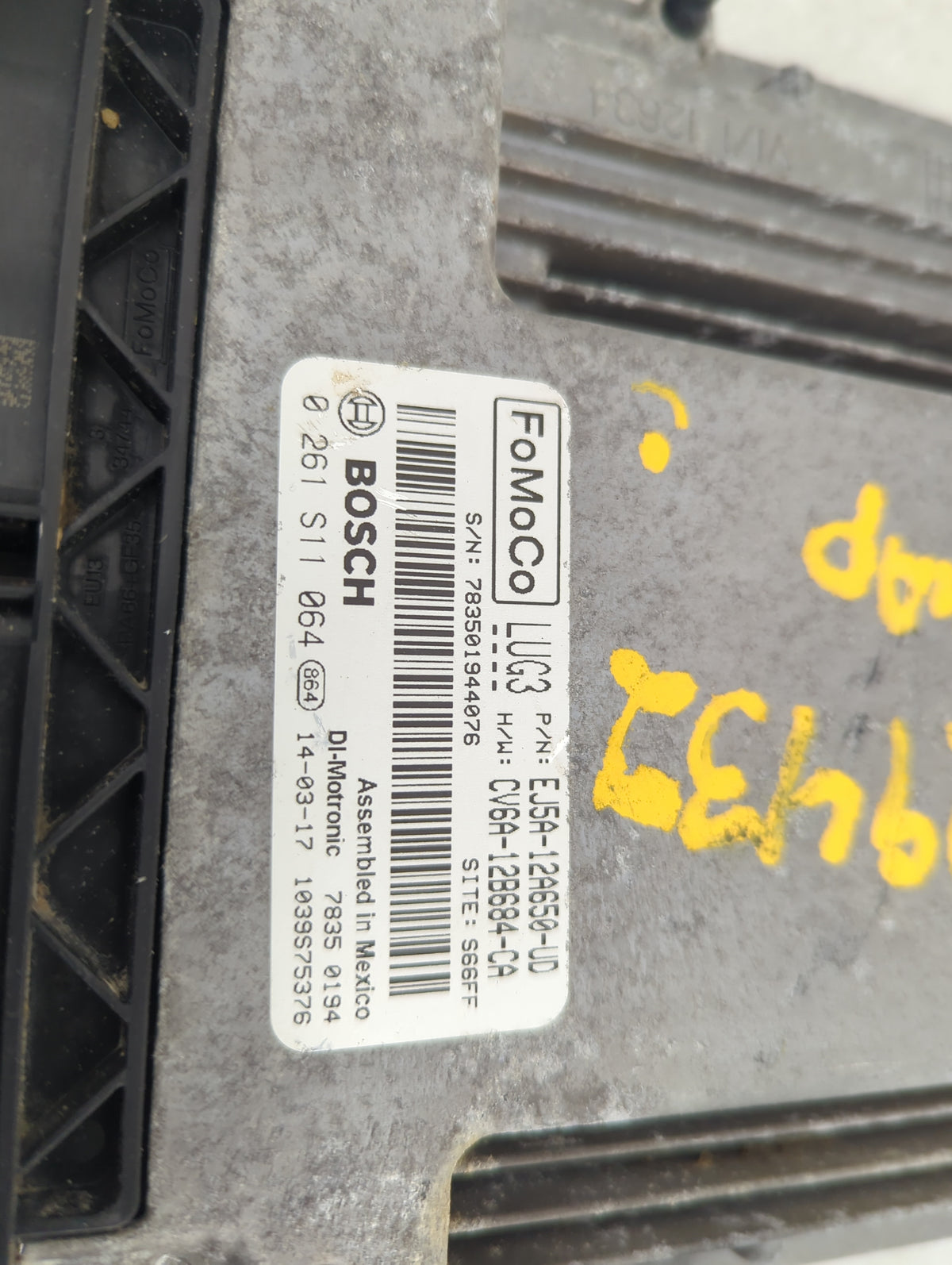 2013-2016 Ford Escape PCM Engine Control Computer ECU ECM PCU OEM P/N:EJ5A-12A650-UD CV6A-12B684-CA Fits Fits 2013 2014 2015