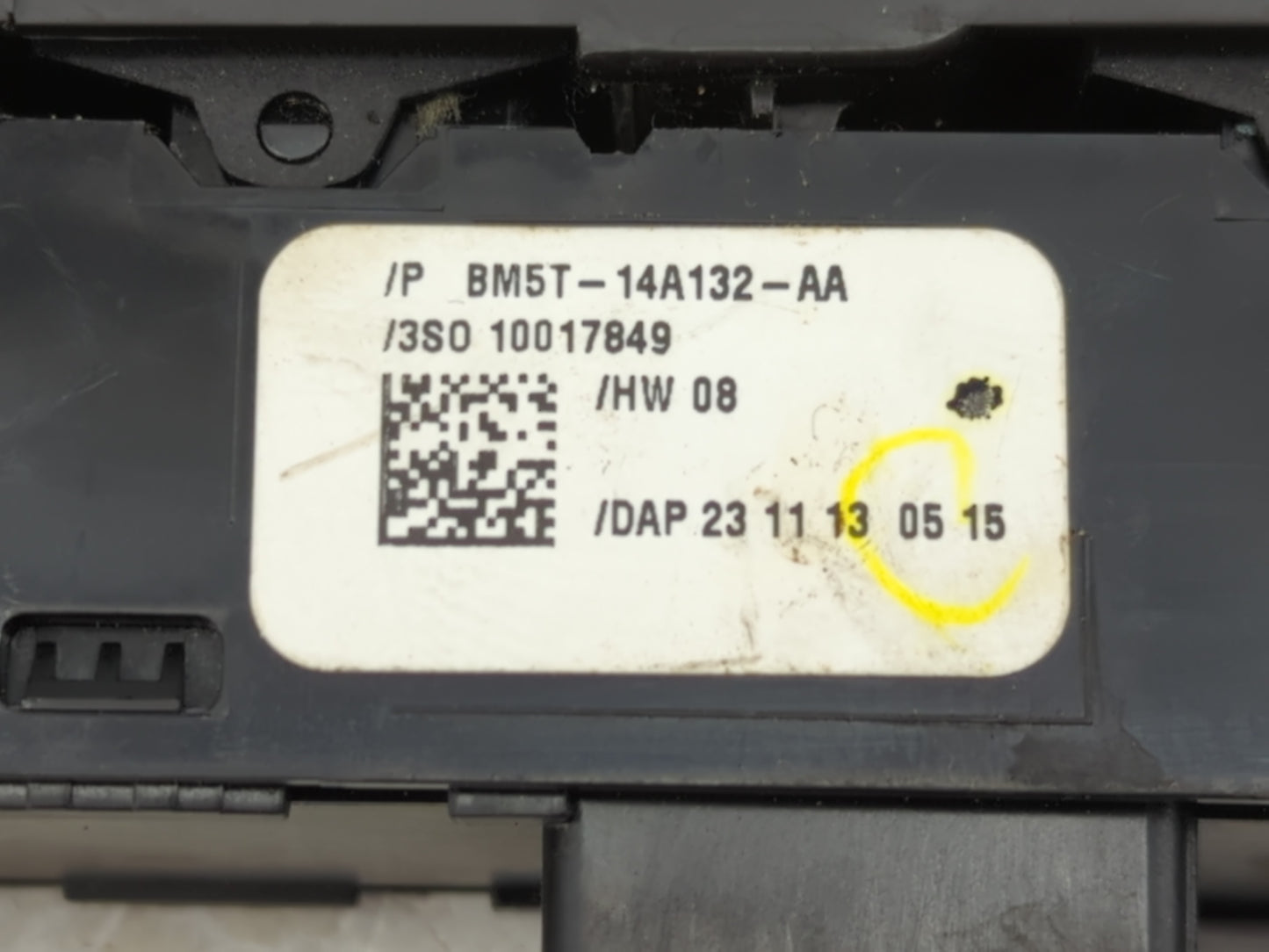 2013-2019 Ford Escape Master Power Window Switch Replacement Driver Side Left P/N:BM5T-14A132-AA Fits OEM Used Auto Parts -