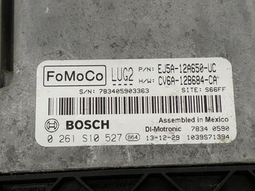 2013-2016 Ford Escape PCM Engine Control Computer ECU ECM PCU OEM P/N:0 261 S10 527 EJ5A-12A650-UC Fits Fits 2013 2014 2015 2016 OEM Used Auto Parts