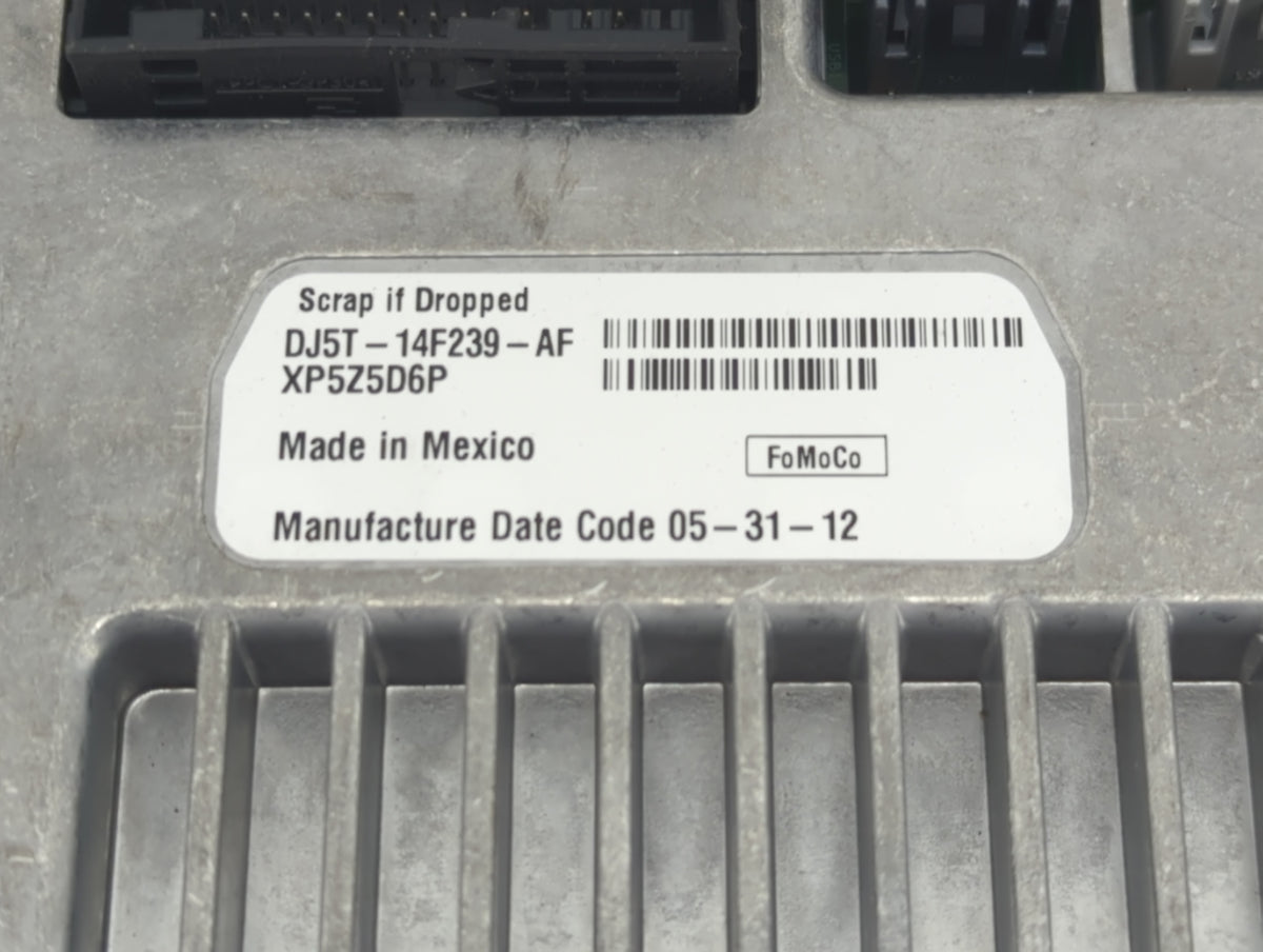 2013-2014 Ford Escape Information Radio Display Screen 1351326 - Oemusedautoparts1.com