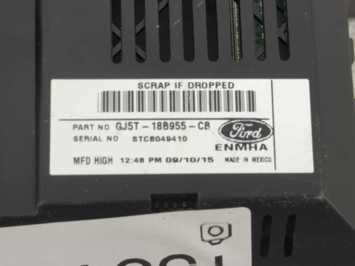 2013-2016 Ford Escape Information Radio Display Screen 1351329 - Oemusedautoparts1.com