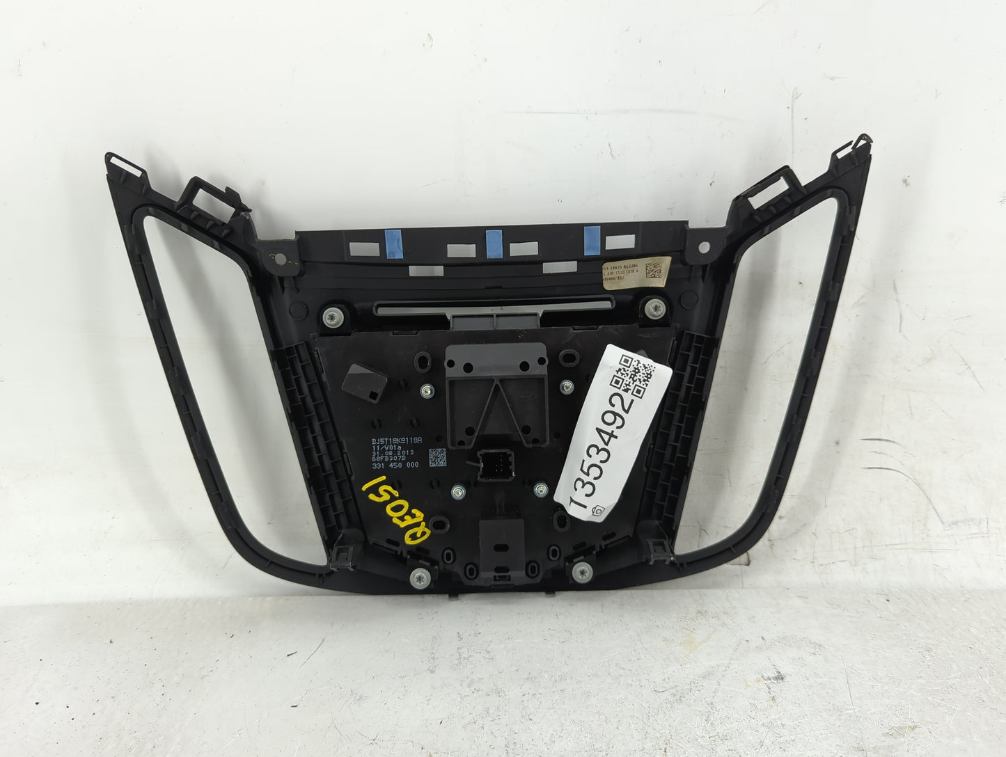 2013-2016 Ford Escape Radio Control Panel - Oemusedautoparts1.com