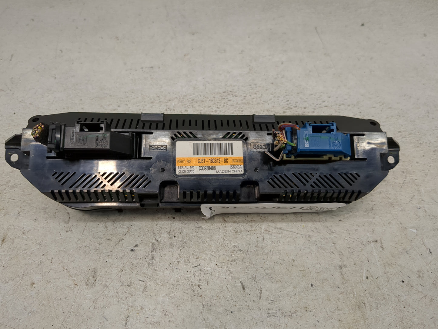 2013-2015 Ford Escape Climate Control Module Temperature AC/Heater Replacement P/N:CJ5T-18C612-BC Fits Fits 2013 2014 2015 O